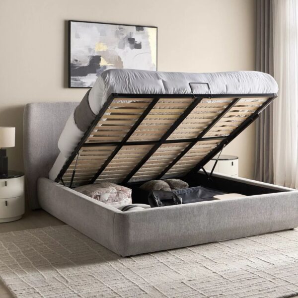 Ritzha Melissa Queen Bed with Hydraulic Storage
