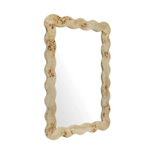 Ritzha Carmella teak wood Wall Mirror frame