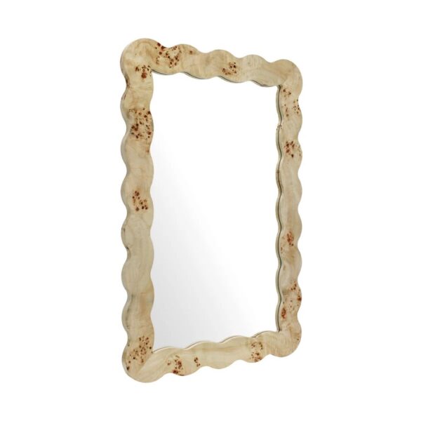 Ritzha Carmella teak wood Wall Mirror frame