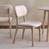 Ritzha Oldham 8-Seater Wooden Top Dining Set