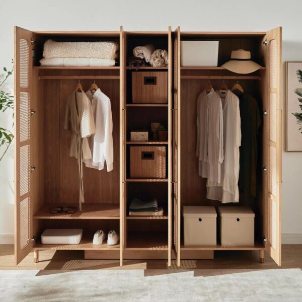 Ritzha Anasa 5-Door Wardrobe