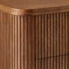 Ritzha Finnley Fluted Nightstand Bedside