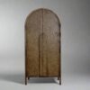 Ritzha Yugga Solid Wood Arch Storage Cabinet