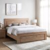 Ritzha Solid Wooden king bed