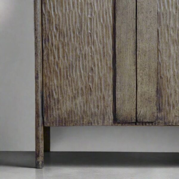 Ritzha Yugga Solid Wood Arch Storage Cabinet