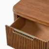 Ritzha Finnley Fluted Nightstand Bedside