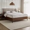 Untitled design Ritzha Solid Wooden Spindle King Bed