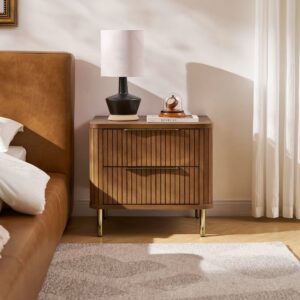 Ritzha Harper 2-Drawer Nightstand bedsie