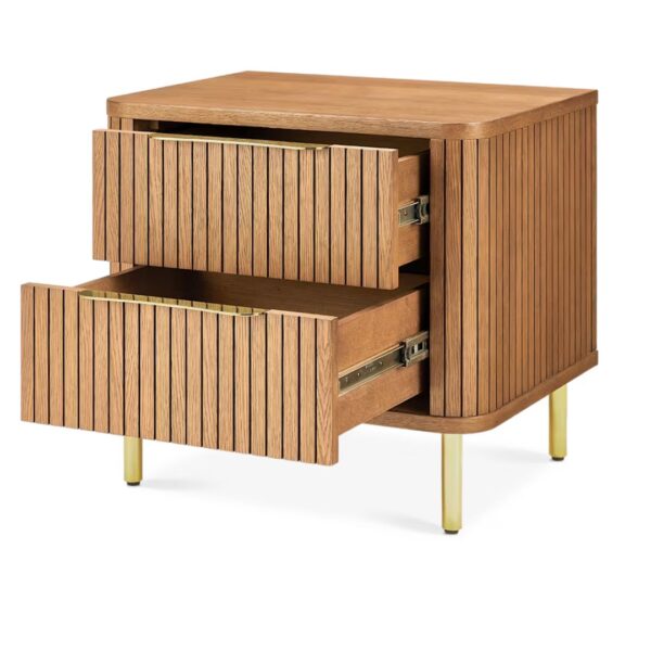 Ritzha Harper 2-Drawer Nightstand bedsie