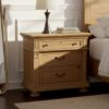 Ritzha Wellington Hall Three Drawer Nightstand Bedside