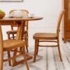 Ritzha Elegant Solid Wood 6-Seater Dining Set