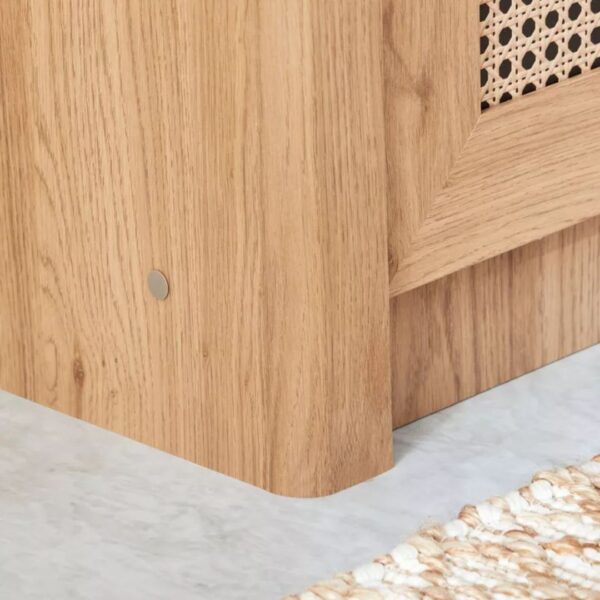 Java 3-Door Wardrobe with 3 Drawers and Mirror