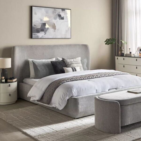 Ritzha Melissa Queen Bed with Hydraulic Storage